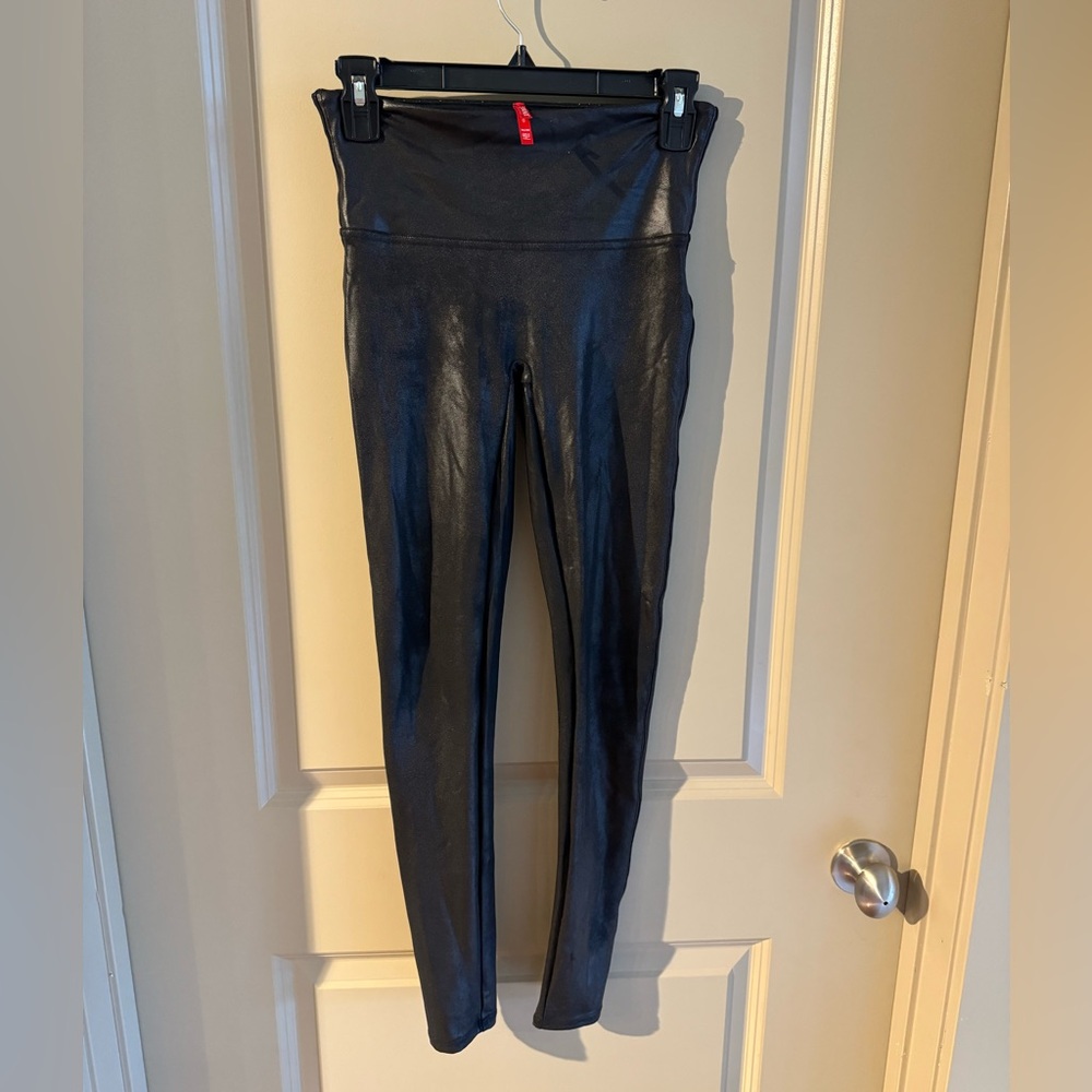SPANX Faux Leather Leggings